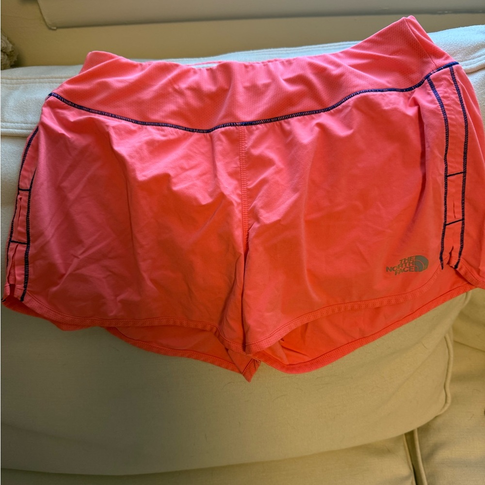 The North Face Women's Bright Pink Athletic Shorts